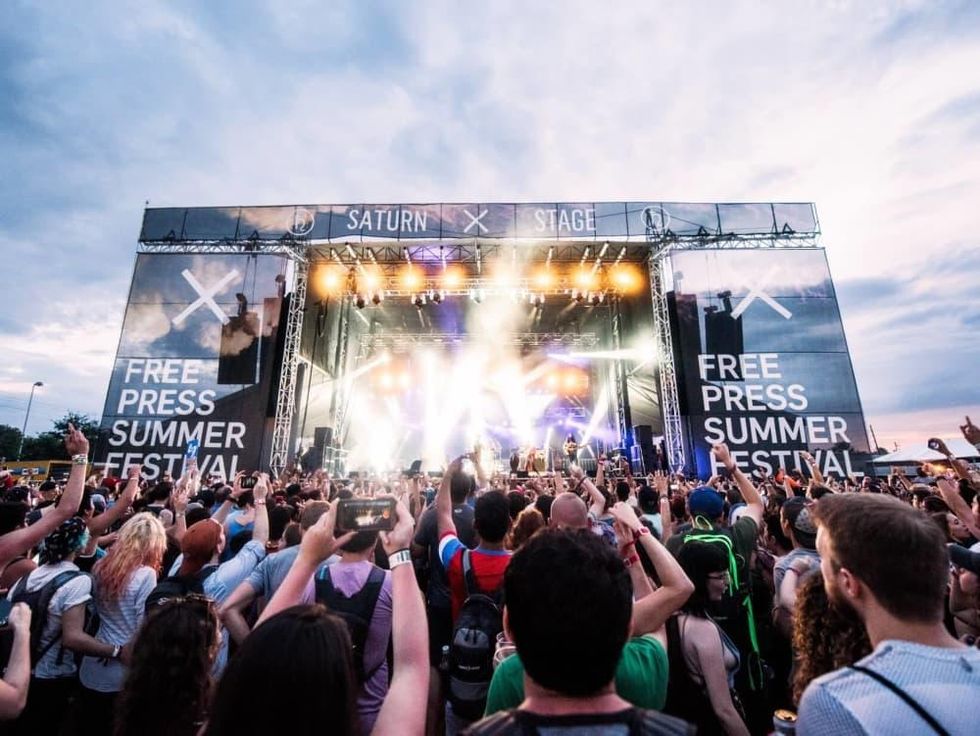 Houston, FPSF 2017 music lineup, Feb 2017, stage