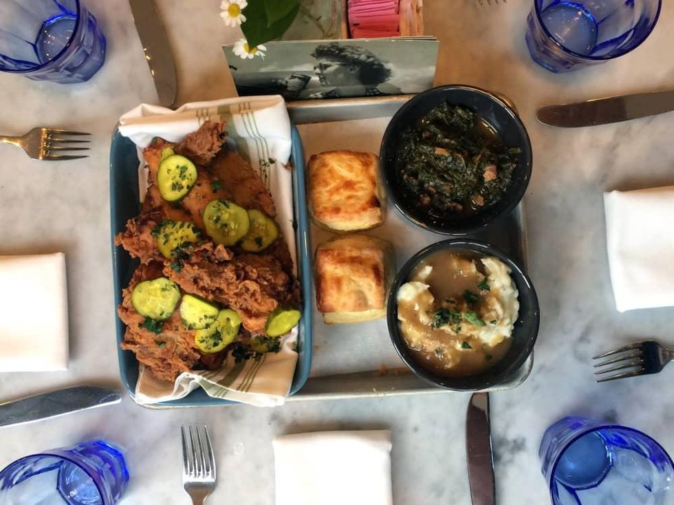 Houston, fried chicken, July 2017, Eloise Nichols