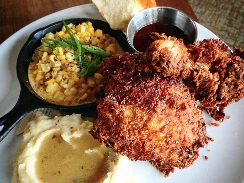 Houston, fried chicken, July 2017, Hay Merchant