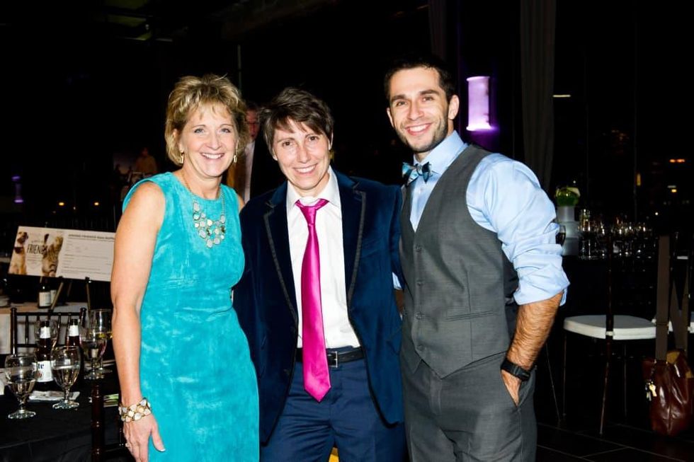 Houston, Friends for Life Among Friends gala, October 2015, Marilyn Oliver, Salise Shuttlesworth, Dr. Roberto Trevino