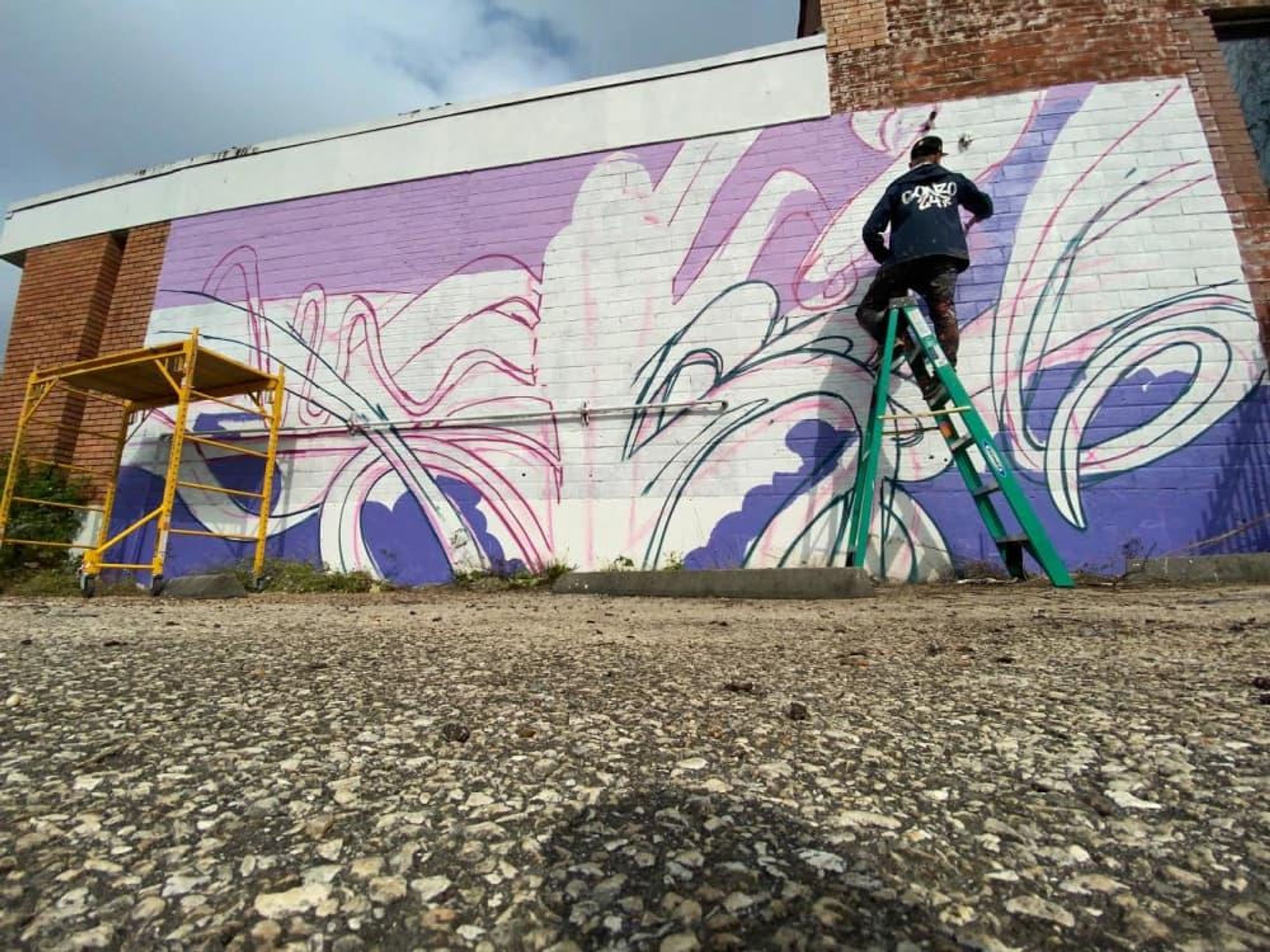 Houston Frost mural East End