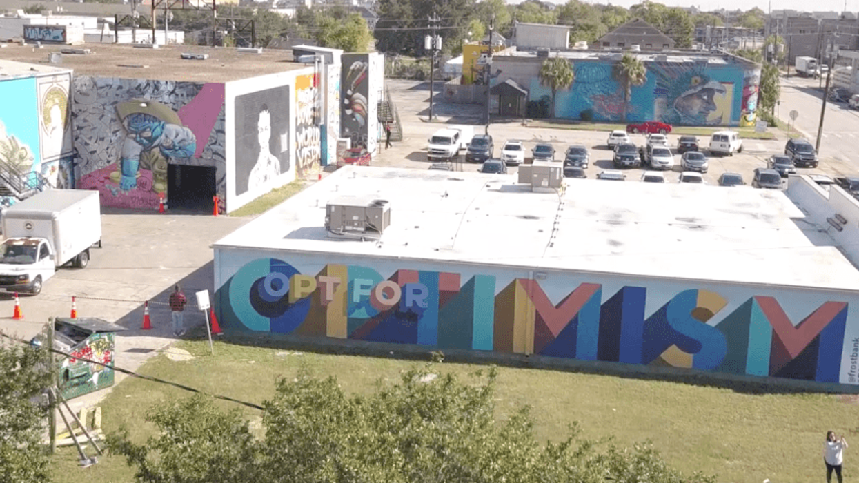 Houston Frost mural