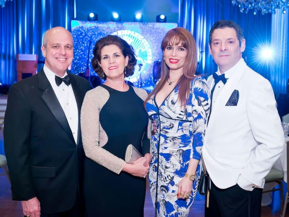 Houston, Gala Noche de las Americas, Oct. 2016, George Diaz-Arrastia, Maria Gomez Diaz, Karina Barbieri, Carlos Barbieri