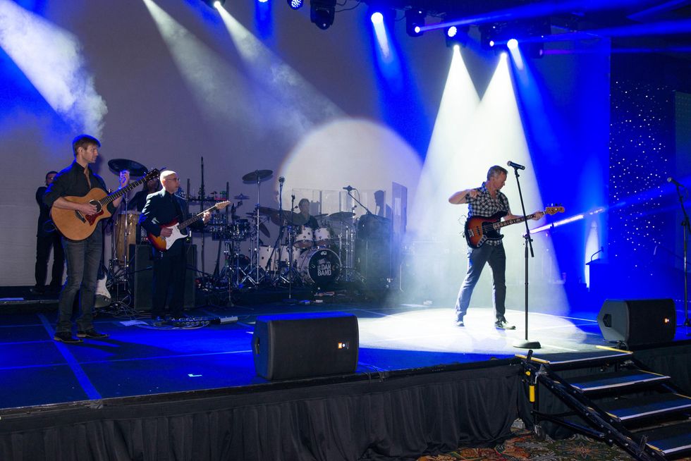 Houston, Galaxy Gala Space Center, May 2015, Gary Sinise and Lt Dan Band