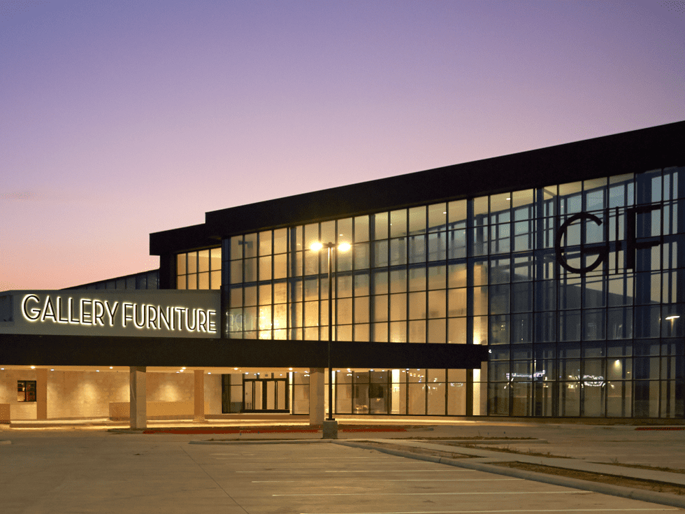 Houston, Gallery Furniture Grand Parkway Opening, June 2015, Exterior