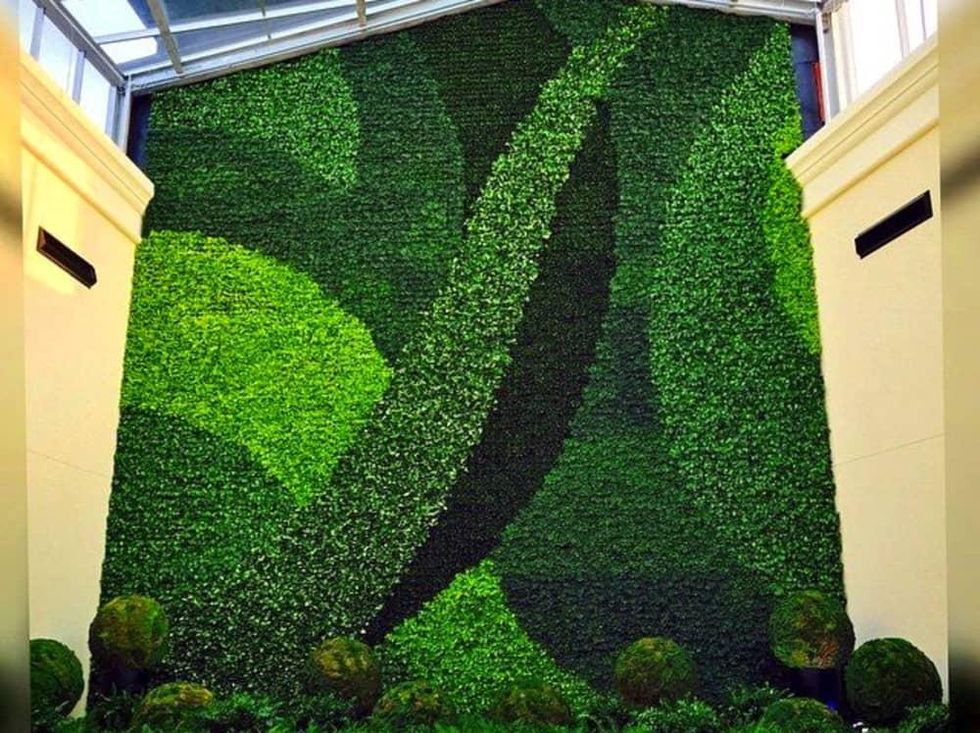 Houston, Gallery Furniture Grand Parkway Opening, June 2015, GFGP Living Wall