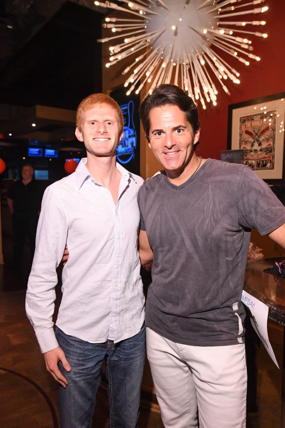 Houston, George Spring Bowling Event, June 2016, Justin Garfield, Michael Garfield