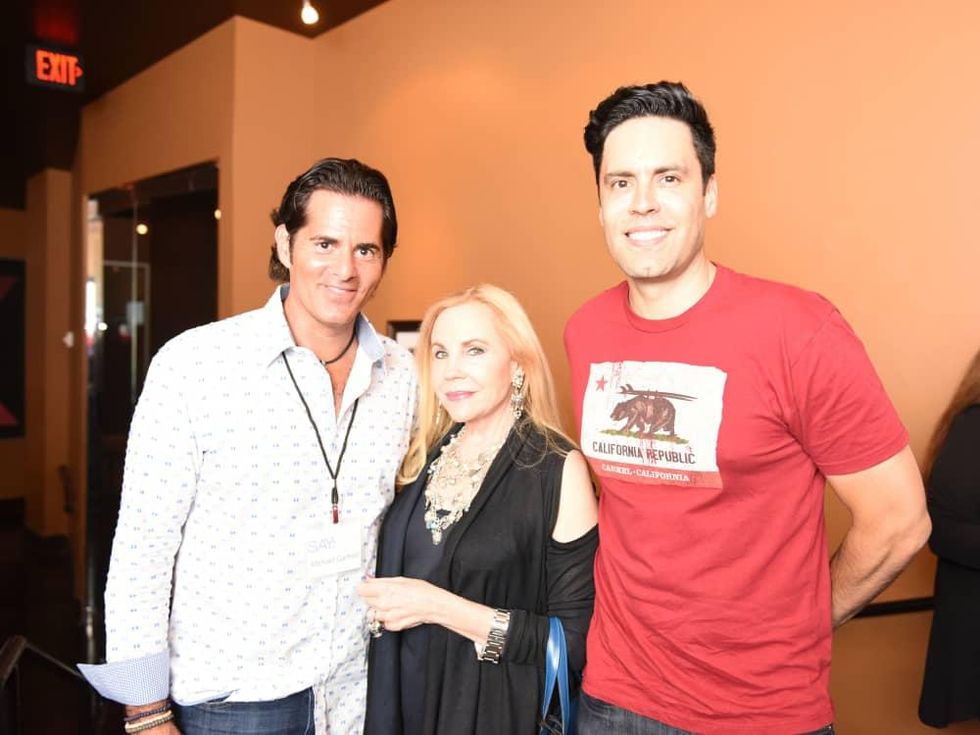 Houston, George Springer All-Star Bowling Benefit, July 2015, Micheal Garfield, Carolyn Farb, Gabe Canales