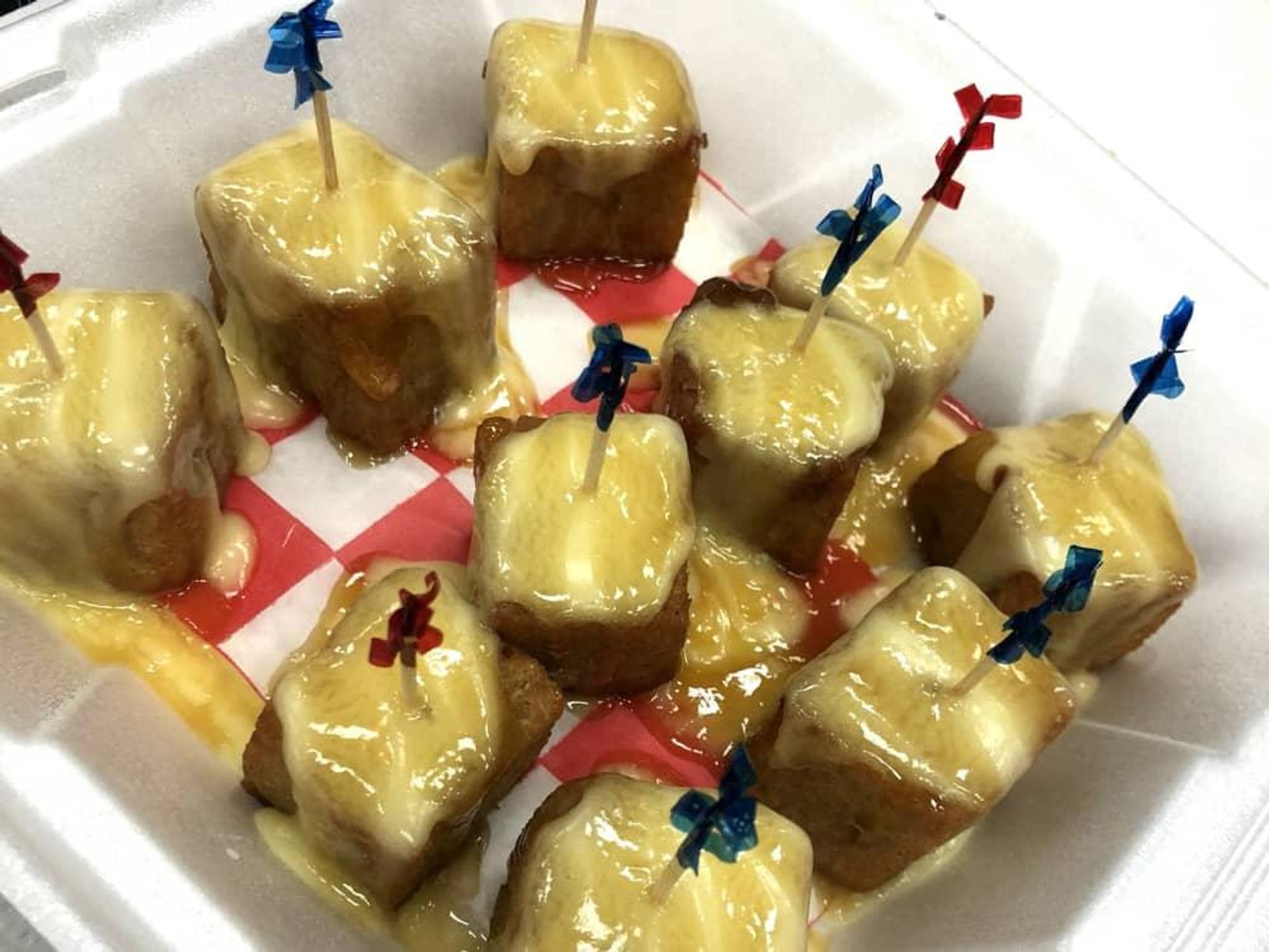 Houston -Gold Buckle Foodie Awards - bread pudding bites