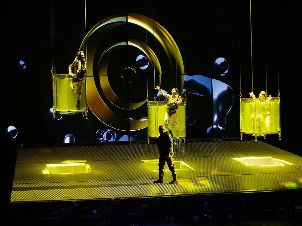 Houston Grand Opera $2 million gift, January 2013, A scene from Das Rheingold