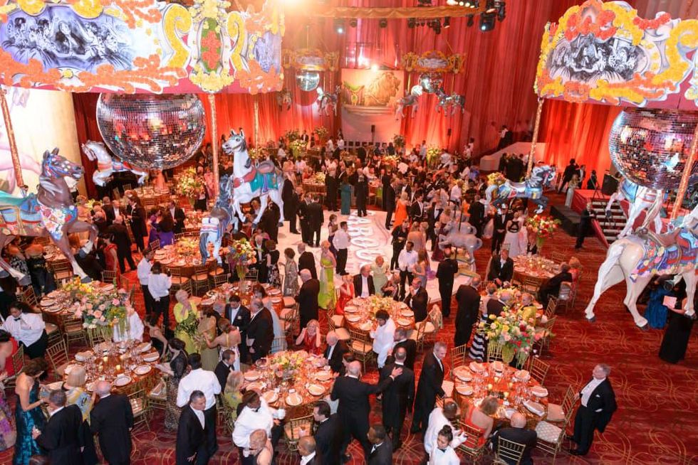 Houston Grand Opera Ball, April 2016 decor