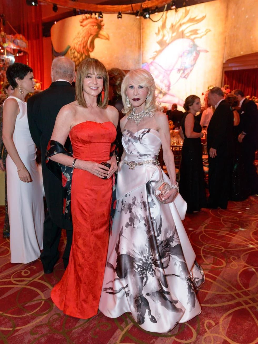 Houston Grand Opera Ball, April 2016, Janet Gurwitch, Diane Lokey Farb