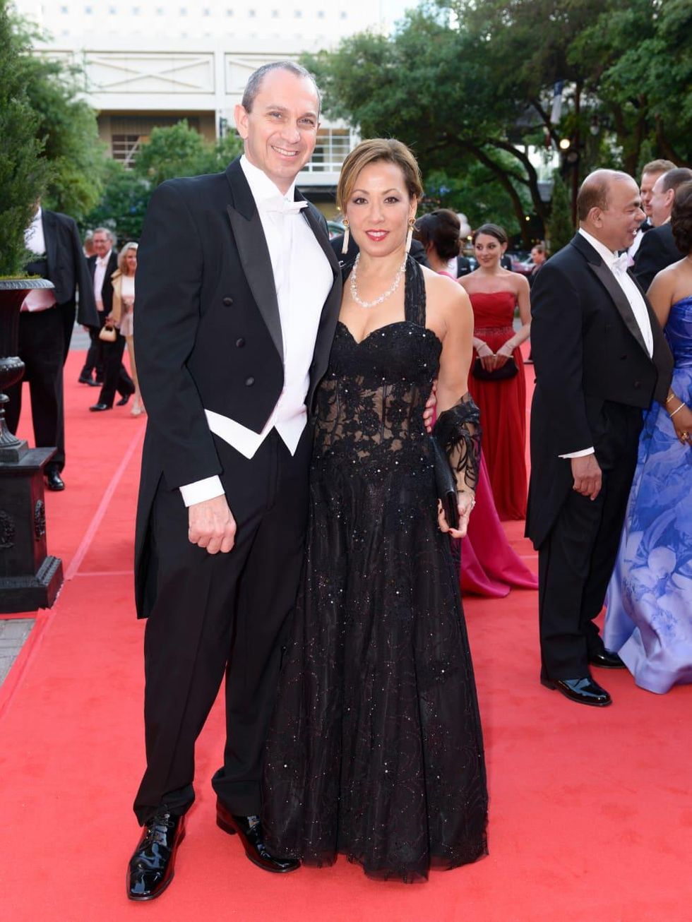 Houston Grand Opera Ball, April 2016 Kevin Mitchell, Pat Mitchell