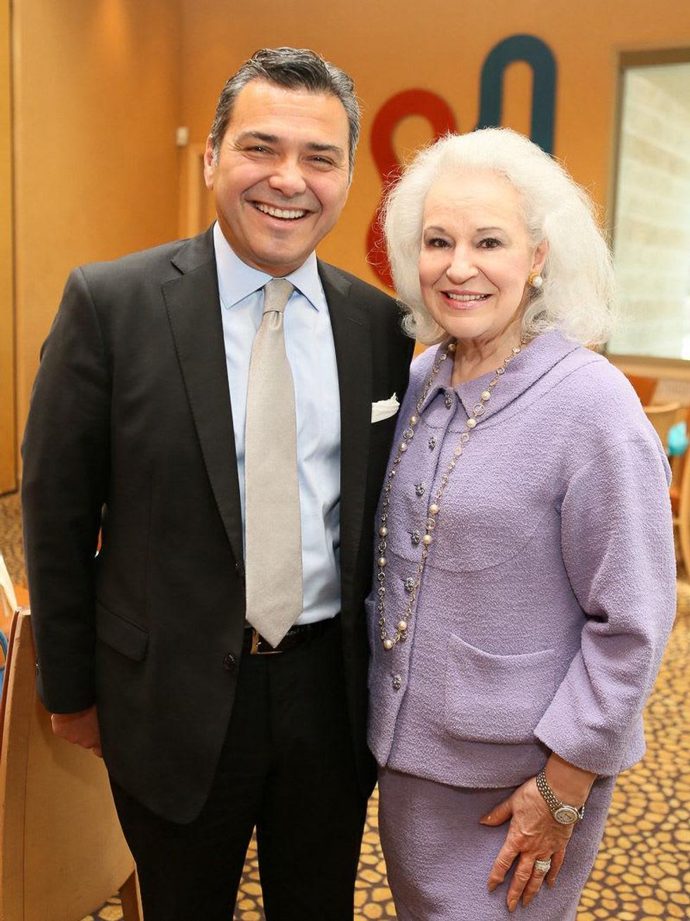 Houston Grand Opera Ball luncheon, March 2013, Albert Rubio, Donna Bruni