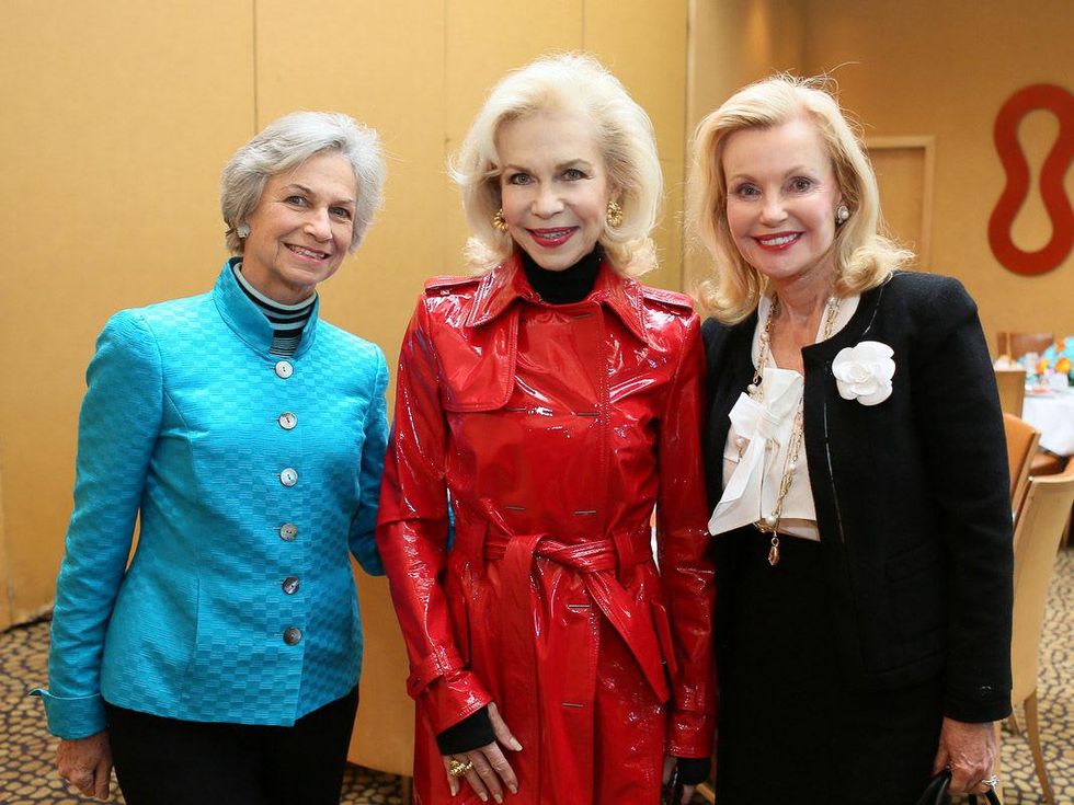 Houston Grand Opera Ball luncheon, March 2013, Anne Mendelsohn, Lynn Wyatt, Pat Breen