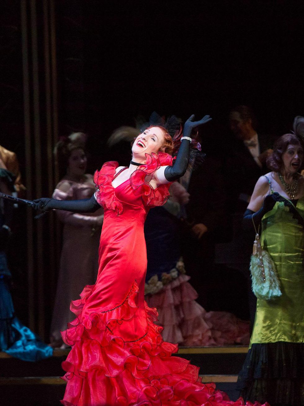 Houston Grand Opera Die Fledermaus October 2013 Laura Claycomb, Adele