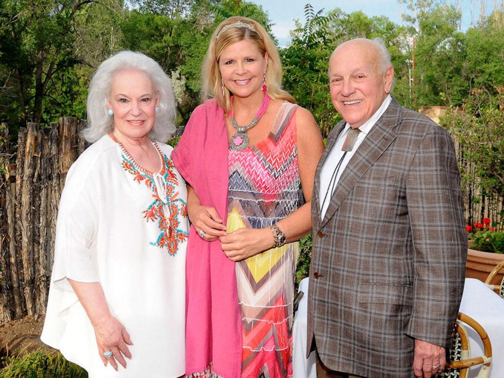 Houston Grand Opera in Santa Fe July 2013 Donna Bruni, Susan Graham and Robert Bruni