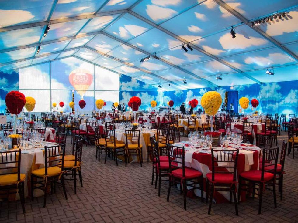 Houston Grand Opera opening night decorations