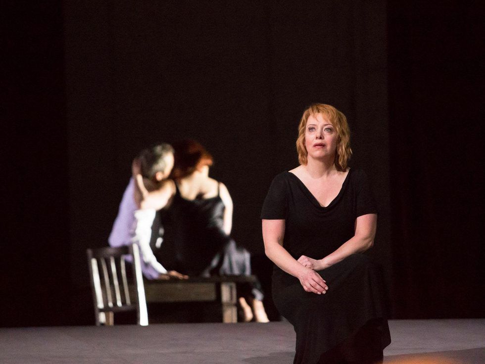 Houston Grand Opera Tristan and Isolde April 2013 Nina Stemme as Isolde in Houston Grand Opera\u2019s Tristan and Isolde