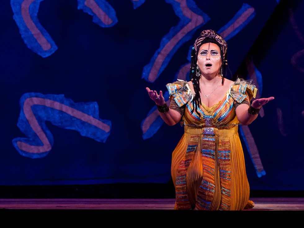 Houston Grand Opera Verdi's Aida with Liudmyla Monastyrska as Aida