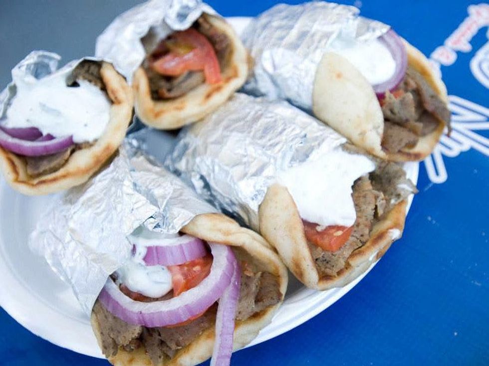 Houston Green Festival gyros Niko Niko's