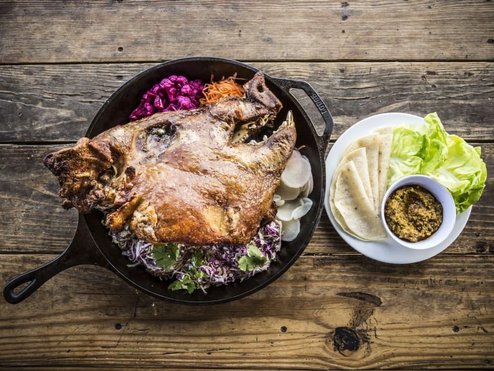 Houston, Hay Merchant, September 2015, Half Pigs Head