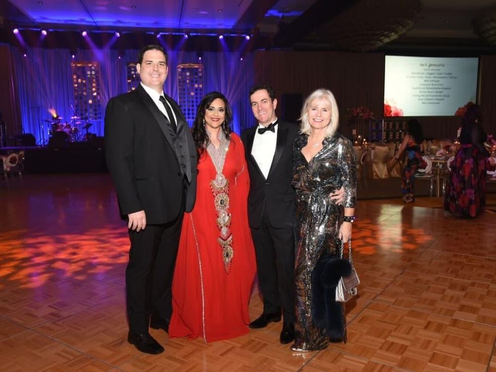 Houston, Heart Ball, February 2018, James Guest, Yara El-Sayed Guest, Catherine Poupeau, Jean Francois Poupeau