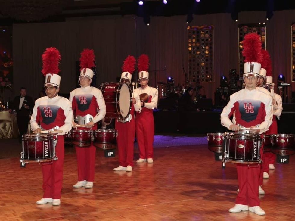Houston, Heart Ball, February 2018, UH Drumline