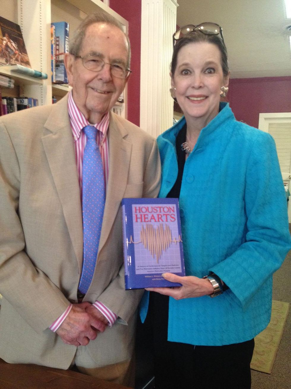Houston Hearts Betsy Parish and Dr. William L. Winters Jr.