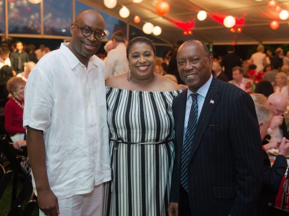 Houston, Hermann Park\u2019s Evening in the Park 2017, May 2017, Larry Green, June Deadrick, Mayor Sylvester Turner