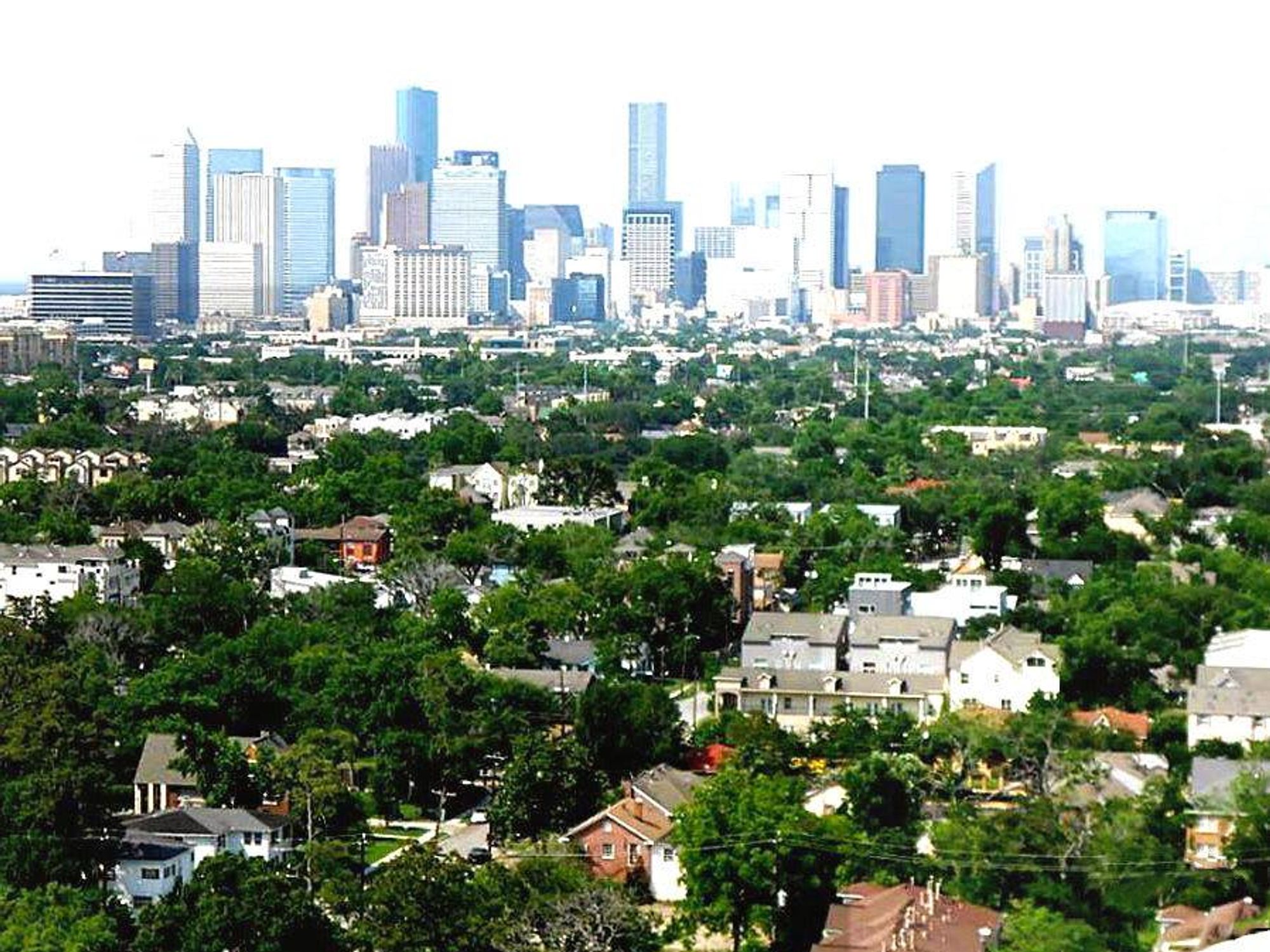 Houston, Highrise apartment views_May 2015, The Parklane