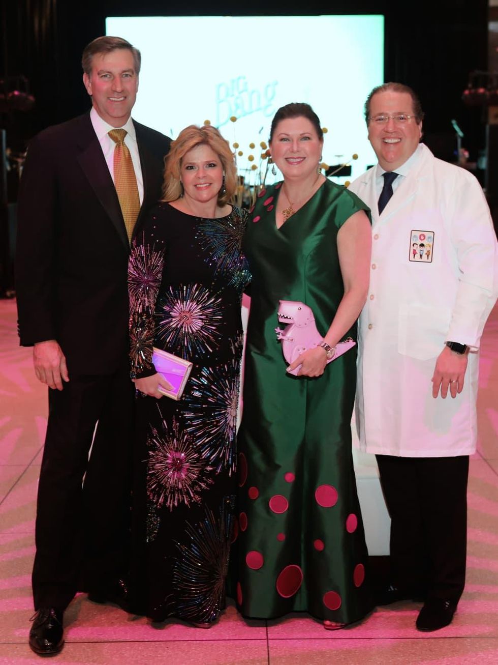 Houston, HMNS Big Bang Ball, March 2017, John Weinzierl, Kelli Weinzierl, Shawn Stephens Jordan, Jim Jordan