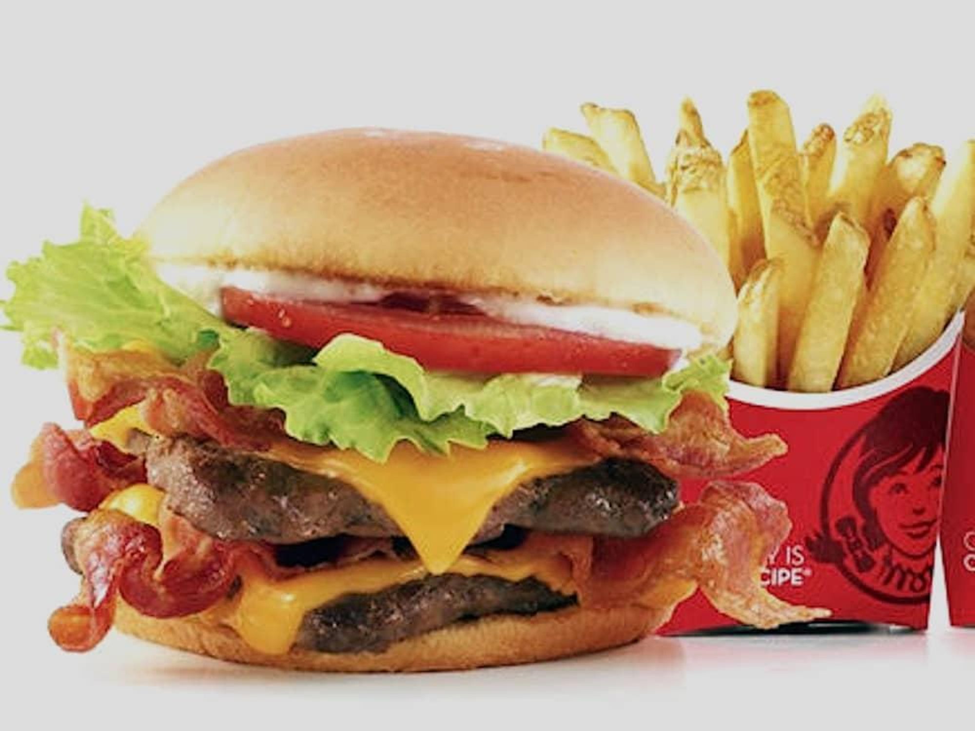 Houston, Hoffman drive thru gourmet, wendy's Junior Bacon Cheeseburger