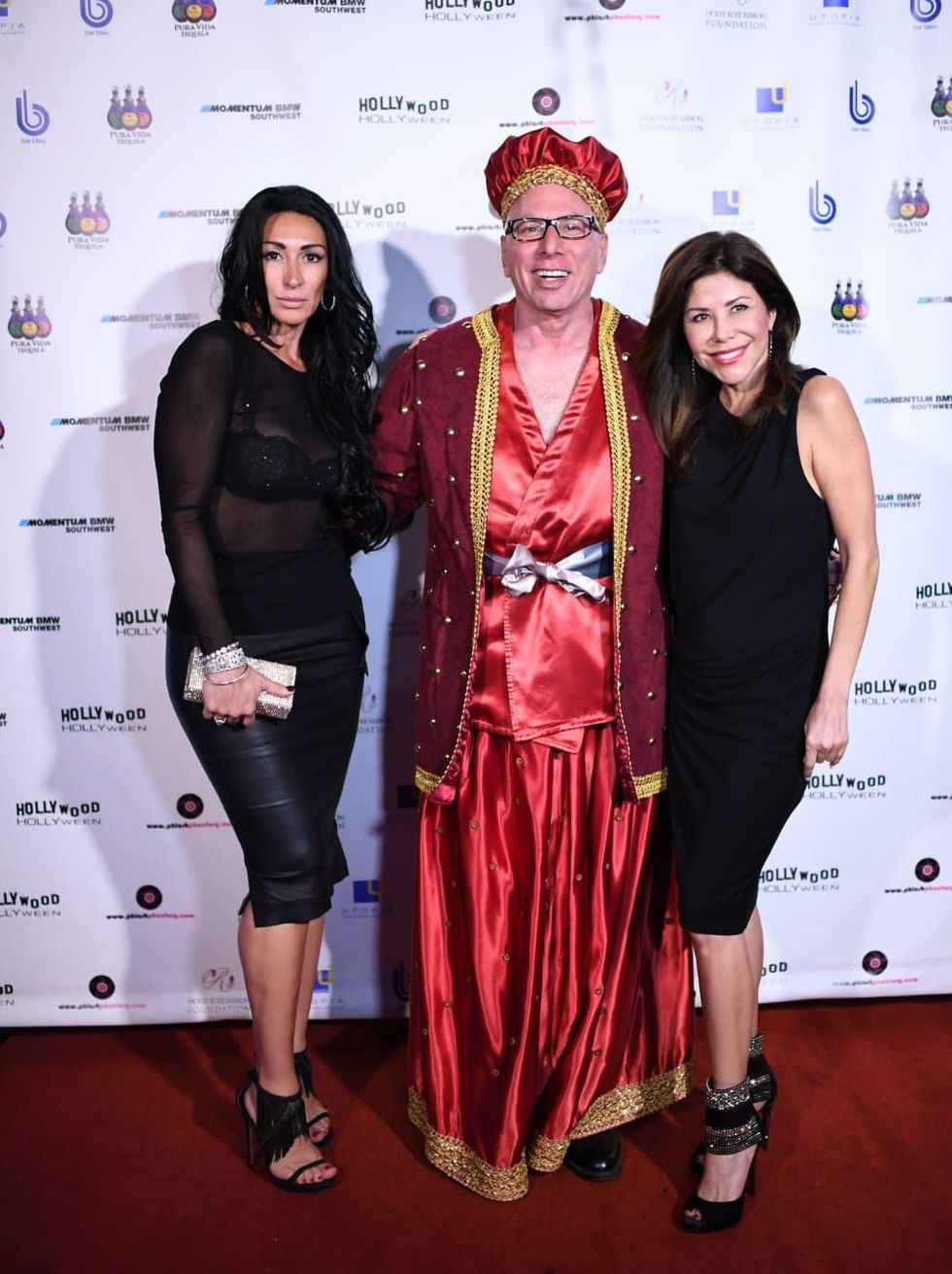 Houston, Hollywood Hollyween Party, Oct. 2016, Angelica Jimenez Chapman, Dr. Franklin Rose, Ericka Bagwell