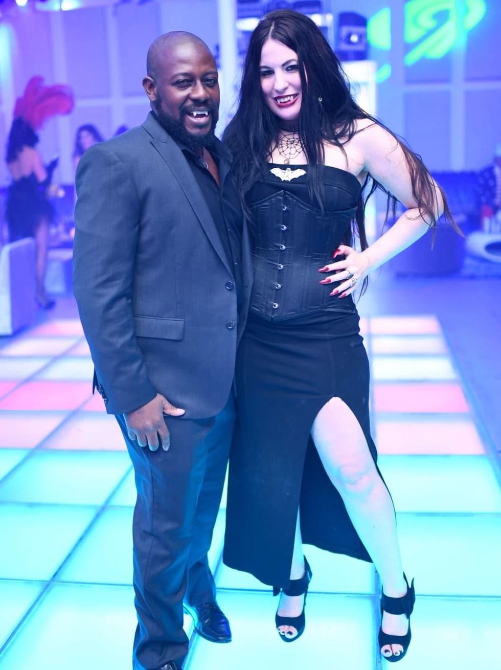 Houston, Hollywood Hollyween Party, Oct. 2016, Robert English, Renee Danielle