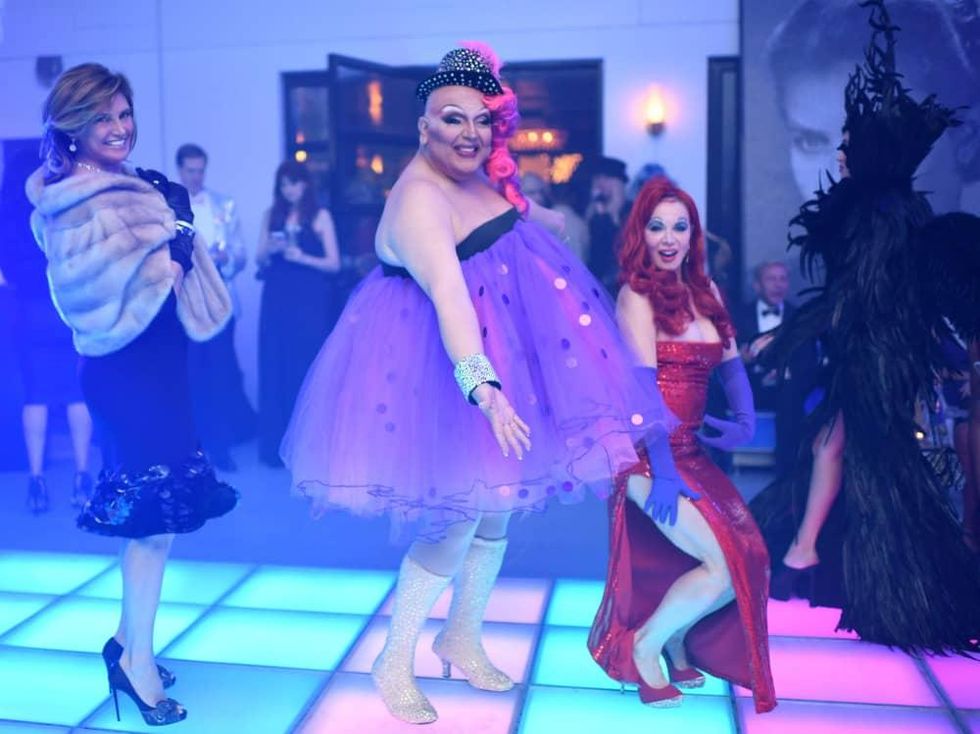 Houston, Hollywood Hollyween Party, Oct. 2016, Rosemarie Johnson, Cindi Rose