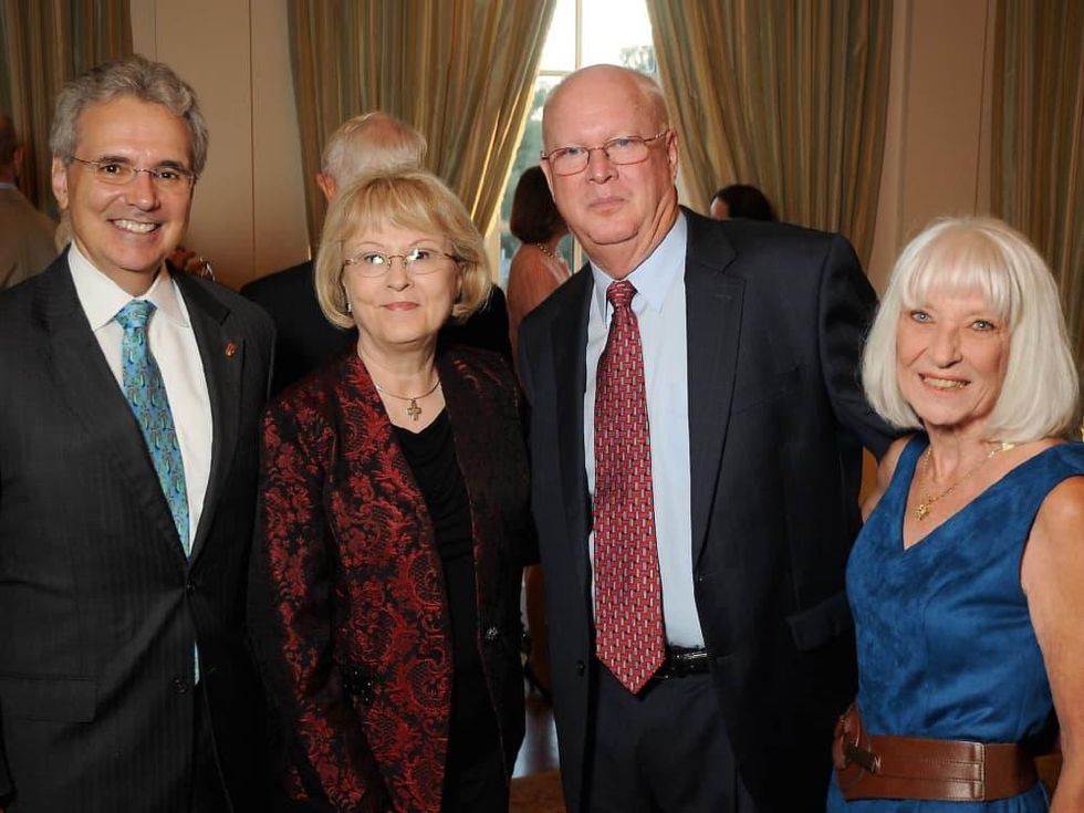 Houston Hospice,Dr. Ronald DePinho, Marlon Faucett, Jim Faucett,Cynthia Nordt