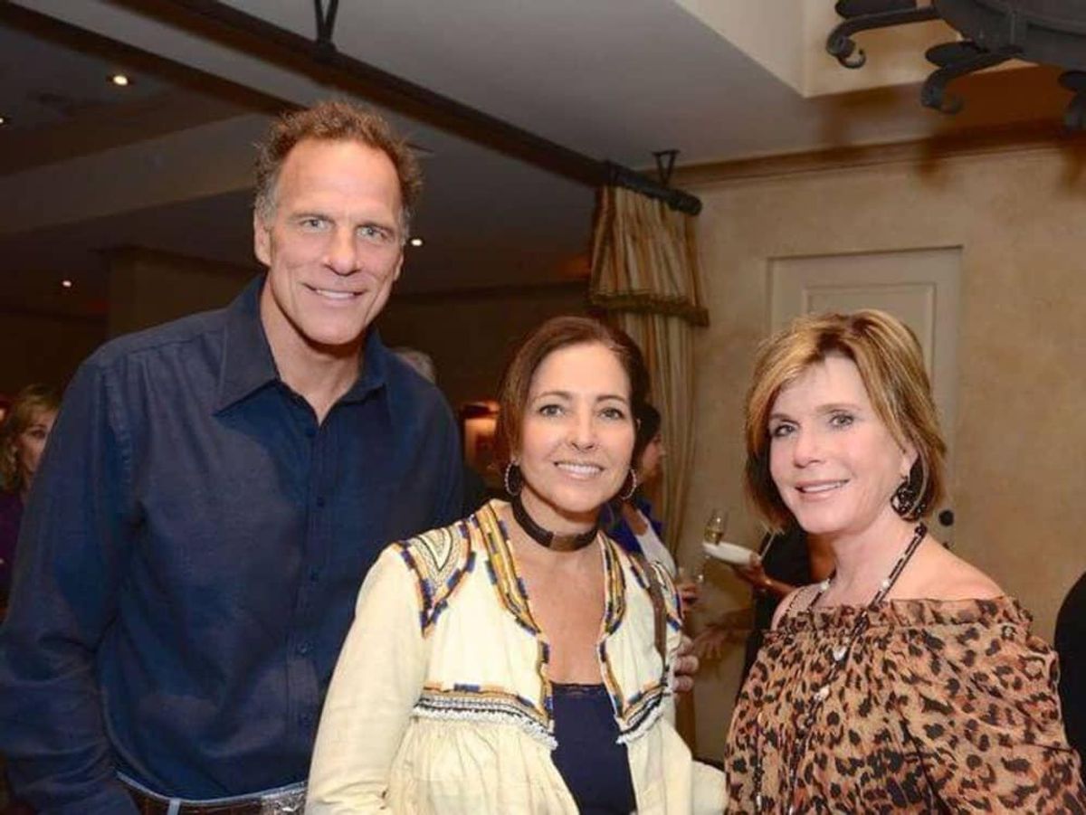 Ray Childress, Cara Childress, Trish Millard. - CultureMap Houston