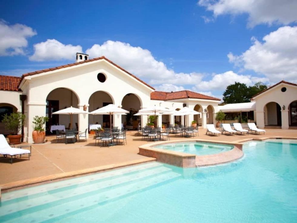 Houston, Hotel Pools, Dos Brisas, July 2015