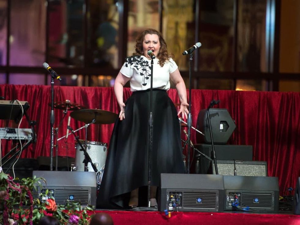 Houston, Houston grand opera ball, April 2017, Artist Albina Shagimuratova