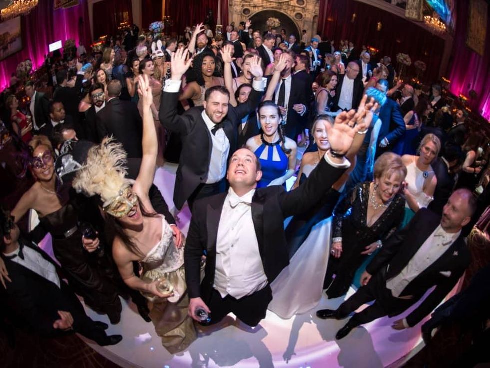 Houston, Houston grand opera ball, April 2017, dance floor