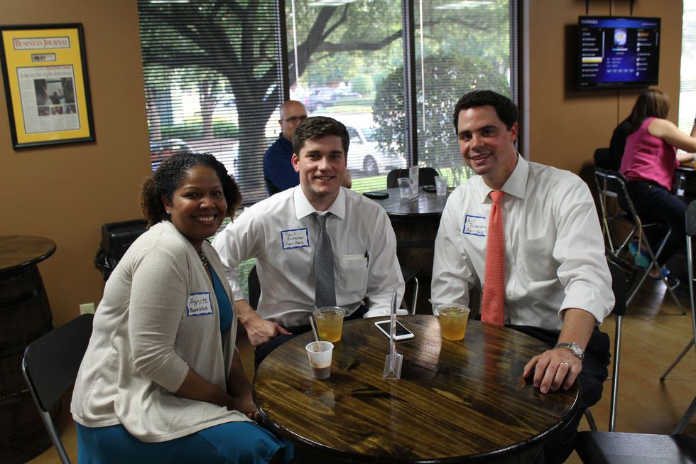 Houston, Houston Young Lawyers and South Asian Bar Associations YP Event, June 2015, Anita Barksdale,Travis Buchanan, Will Richardson