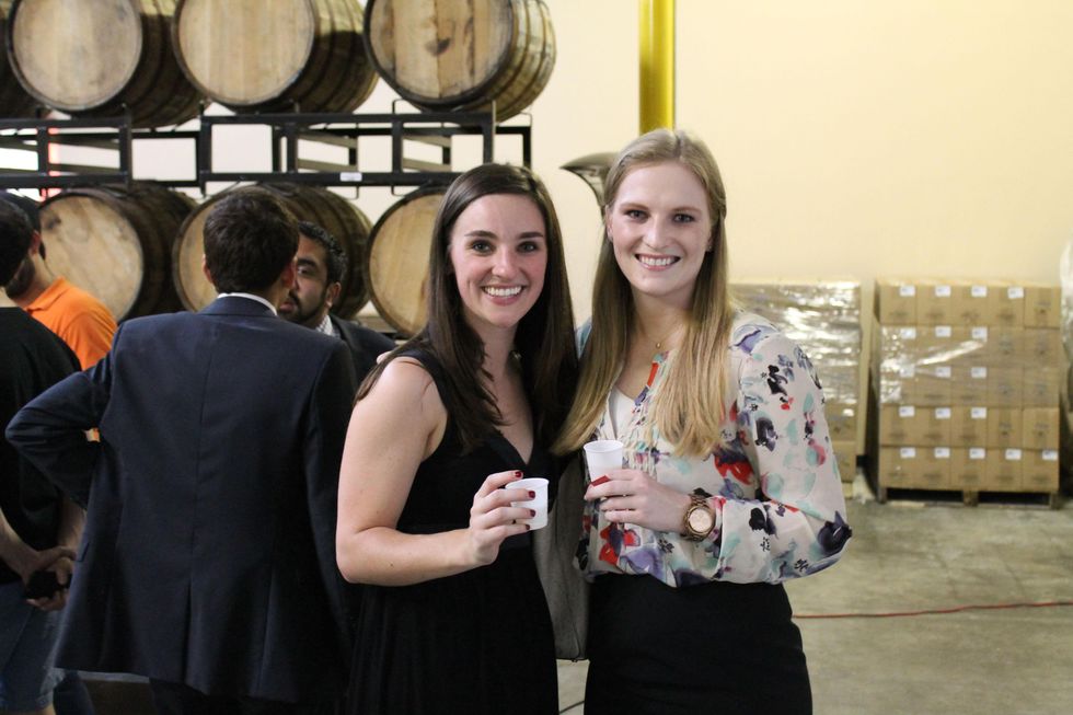 Houston, Houston Young Lawyers and South Asian Bar Associations YP Event, June 2015, Betsy Stukes, Kacy Shindler.