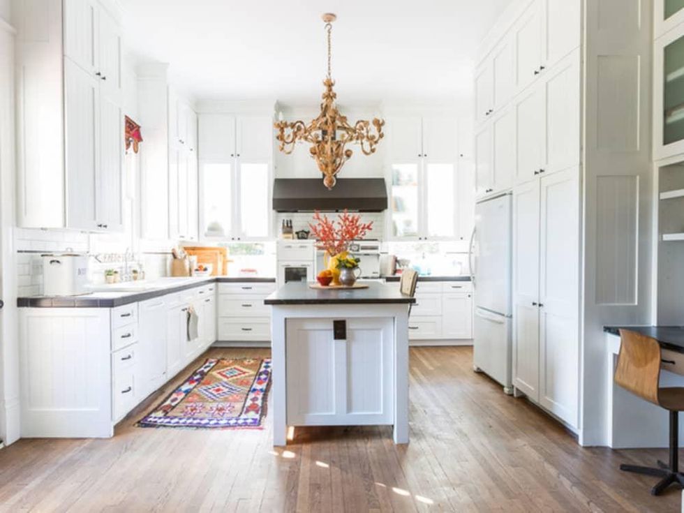 Houston, Houzz Bohemian-Chic Style Home for a New Family, June 2017, kitchen