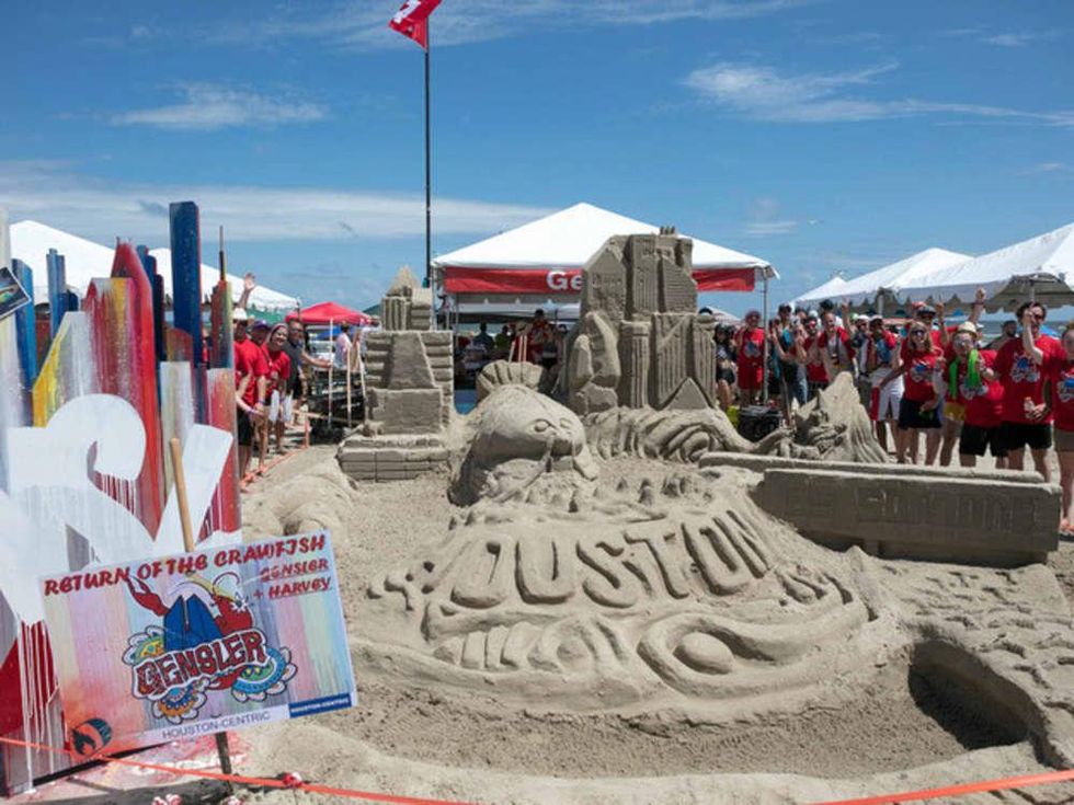 Houston, Houzz series, June 2017, Sandcastle contest, Return of the Crawfish