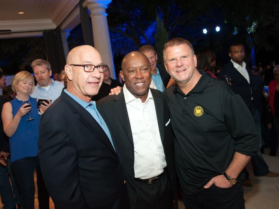 Houston, HPD True Blue Gala, Oct. 2016, Senator John Whitmire, Mayor Sylvester Turner, Tilman Fertitta