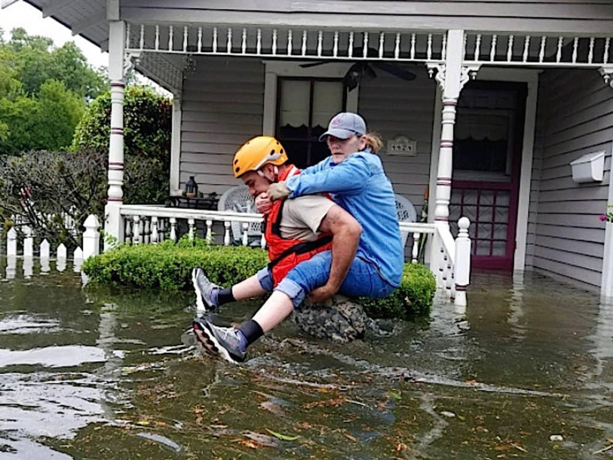 Houston, Hurricane Harvey, flood photos, first responders