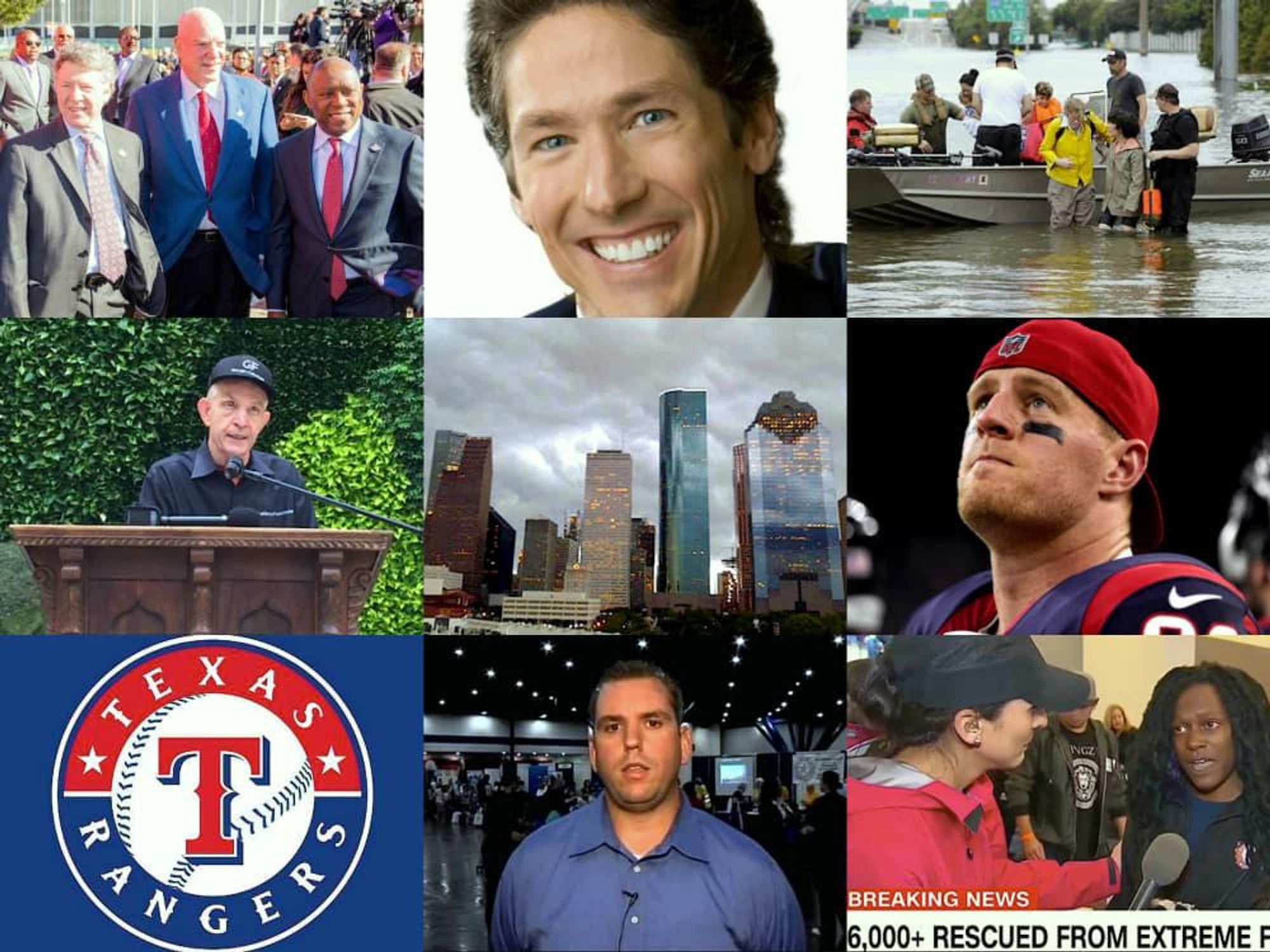 Houston, hurricane harvey winners and loser, august 2017