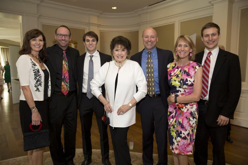 Houston, I Am Waters 5th Annual Supermodel Luncheon, May 2016, Angie Roberts, Cliff Roberts, Lee Roberts, Warner Roberts Bobby Roberts, Kristan Roberts, Bobby Roberts III