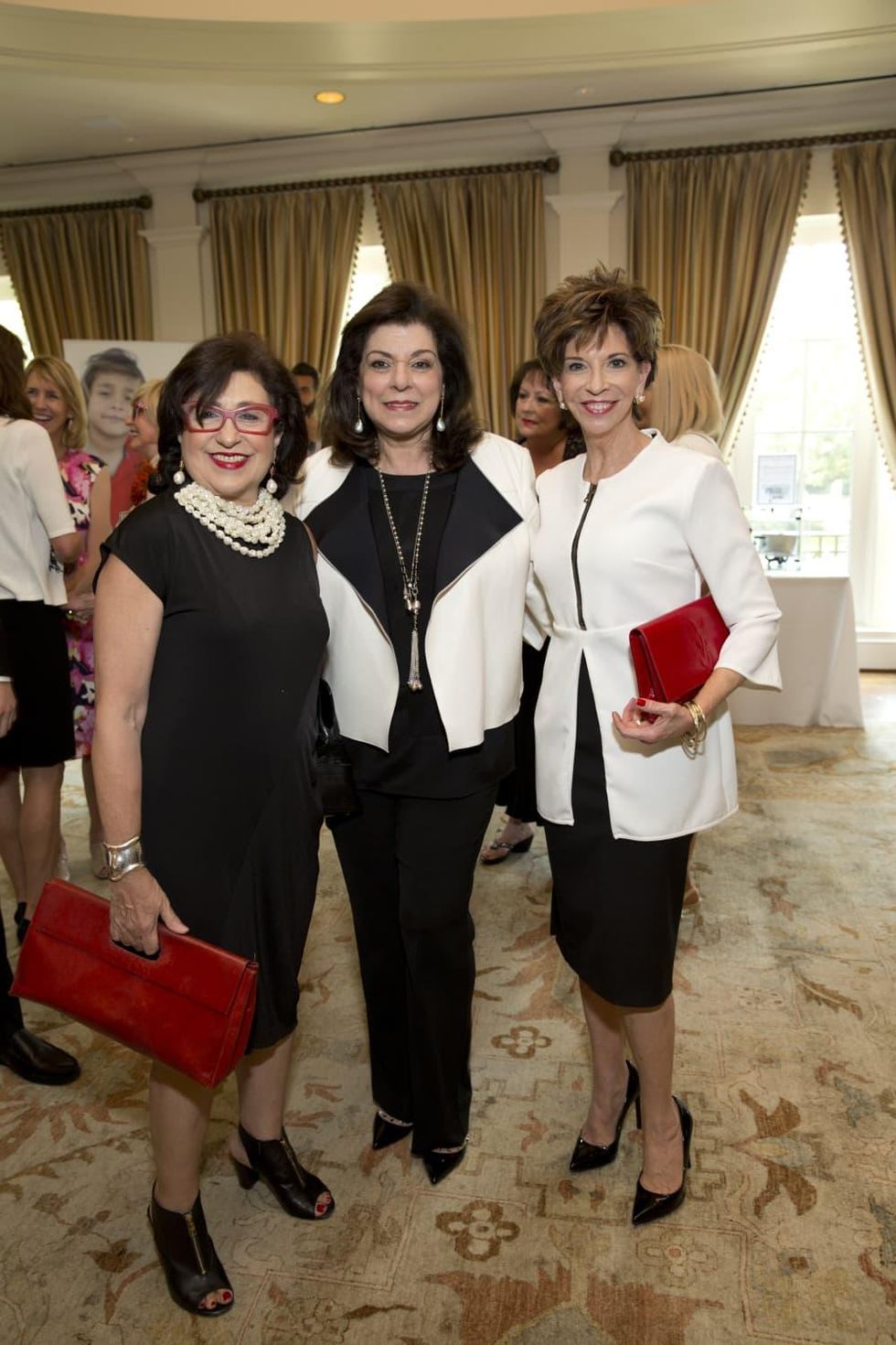 Houston, I Am Waters 5th Annual Supermodel Luncheon, May 2016, Roz Pactor, Rose Cullen, Viki Rizzo